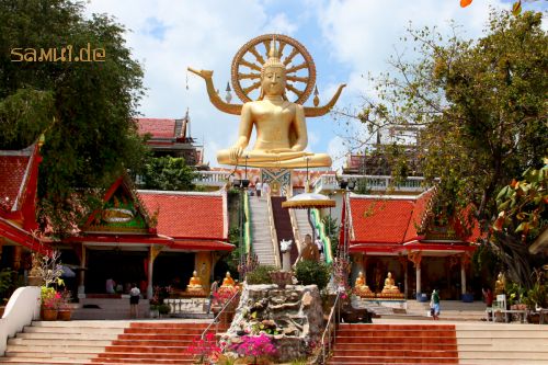 Foto: Big Buddha Tempelanlage im Norden von Koh Samui 