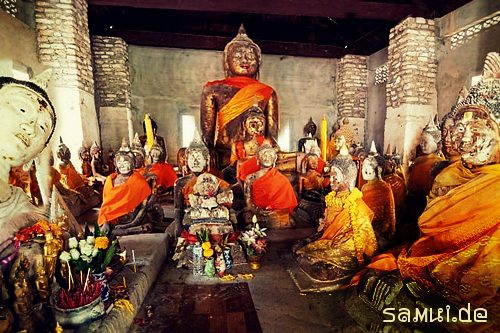 Foto: Coral Buddha im Wat Samret in Koh Samui (Thailand)