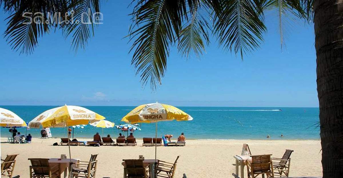 Foto: Hotelstrand am Lamai Beach 